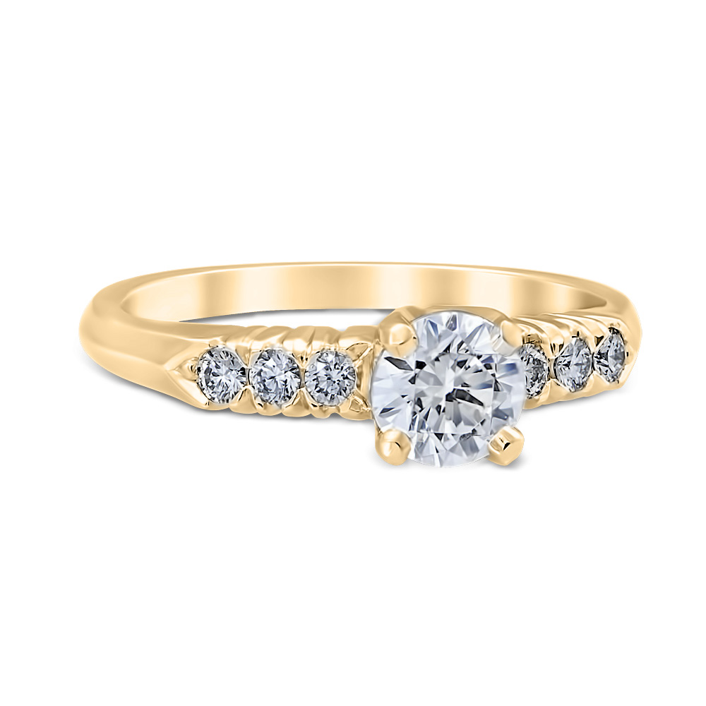 Donata 18K Yellow Gold Diamond Ring