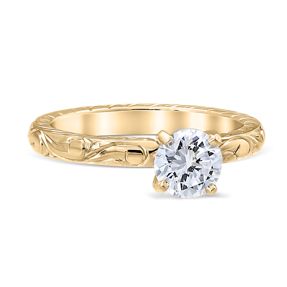 Colonial 18K Yellow Gold Engagement Ring