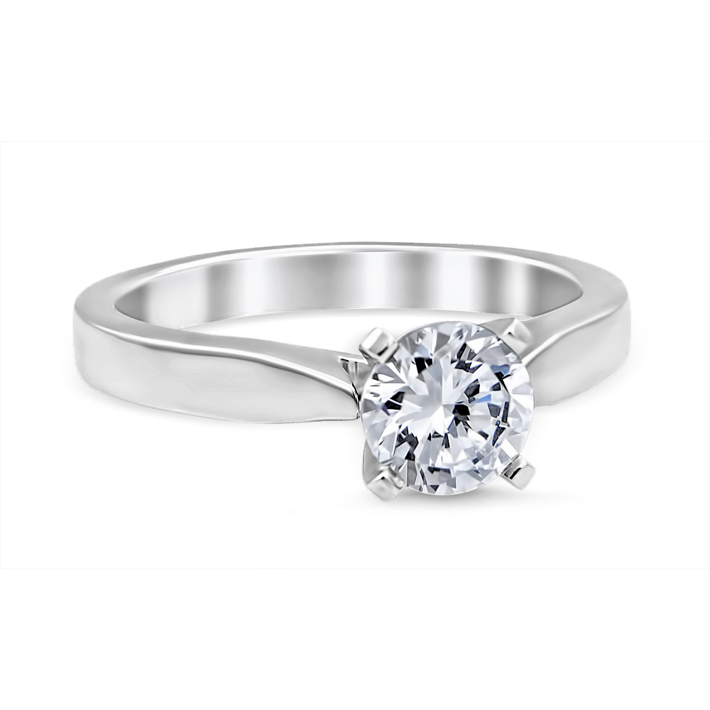 Evelina Platinum Engagement Ring