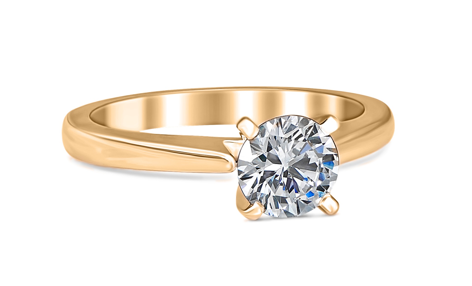 Liliana 14K Yellow Gold Engagement Ring