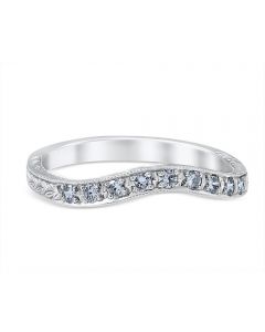 Emma Wedding Ring 14K White Gold