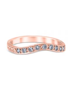 Fiorella Wedding Ring 14K Rose Gold