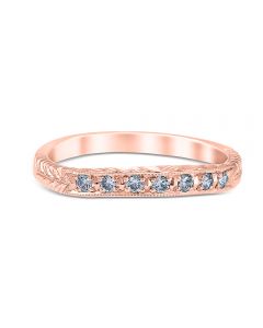 Anastasia Wedding Ring 14K Rose Gold