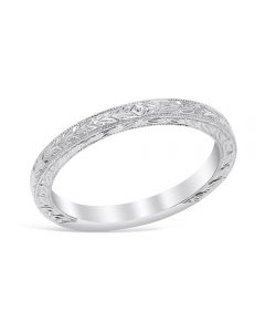 Cristina Wedding Ring 18K White Gold