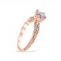 Lucia 14K Rose Gold Engagement Ring