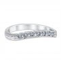 Romanesque Arcade Wedding Ring 18K White Gold