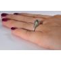 Palisades 18K White Gold Vintage Filigree Engagement Ring