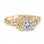 Isabella 14K Yellow Gold Engagement Ring