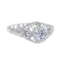 Luana Platinum Engagement Ring
