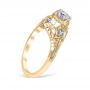 Luana 14K Yellow Gold Vintage Engagement Ring