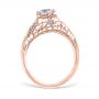 Luana 14K Rose Gold Engagement Ring