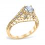 Monica 14K Yellow Gold Vintage Engagement Ring