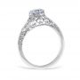 Flora Platinum Engagement Ring
