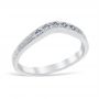 Carola Wedding Ring 18K White Gold