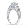 Magnolia 14K White Gold Engagement Ring