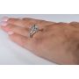 Edwardian Blossom Platinum Engagement Ring