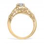 Edwardian Blossom 18K Yellow Gold Engagement Ring