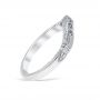 Edwardian Blossom Wedding Ring 14K White Gold