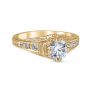 Fiorella 14K Yellow Gold Vintage Engagement Ring