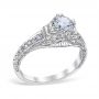 Fiorella 18K White Gold Engagement Ring