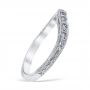 Emma Wedding Ring 18K White Gold