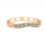 Venetian Crown Wedding Ring 18K Yellow Gold