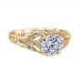 Stefania 18K Yellow Gold Vintage Engagement Ring