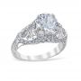 Fabiola 18K White Gold Engagement Ring