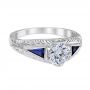 Anastasia 14K White Gold Engagement Ring