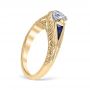 Anastasia 18K Yellow Gold Vintage Engagement Ring