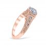 Catarina 14K Rose Gold Vintage Engagement Ring