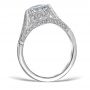 Daniela 18K White Gold Engagement Ring