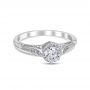 Lucilla 18K White Gold Engagement Ring