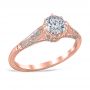 Lucilla 14K Rose Gold Engagement Ring