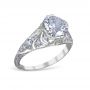 Kara 14K White Gold Engagement Ring