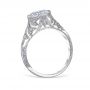 Kara 14K White Gold Engagement Ring