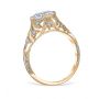 Kara 14K Yellow Gold Engagement Ring