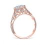 Kara 14K Rose Gold Engagement Ring