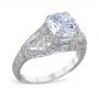 Charleston Platinum Engagement Ring