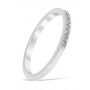 Heritage Pavé 0.15 ctw Wedding Ring Platinum