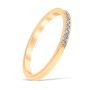 Heritage Pavé 0.15 ctw Wedding Ring 18K Yellow Gold