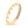 Heritage Pavé 0.51 ctw Wedding Ring 14K Yellow Gold