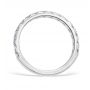 Mezzaluna Pavé 0.75 ctw Wedding Ring Platinum