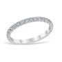 French Pavé 0.42 ctw Wedding Ring Platinum