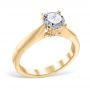 Evelina 14K Yellow Gold Engagement Ring