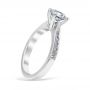 Lina 14K White Gold Engagement Ring