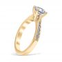 Lina 18K Yellow Gold Engagement Ring