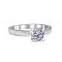 Liliana 18K White Gold Engagement Ring