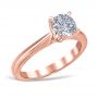 Liliana 14K Rose Gold Engagement Ring