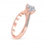 Lidia 14k Rose Gold Engagement Ring